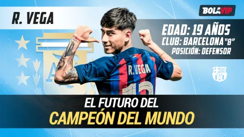 De Barcelona a la Selección Argentina: la nueva JOYA de la Sub 20