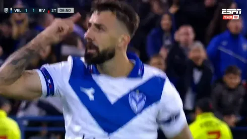 La celebración de Lucas Pratto.
