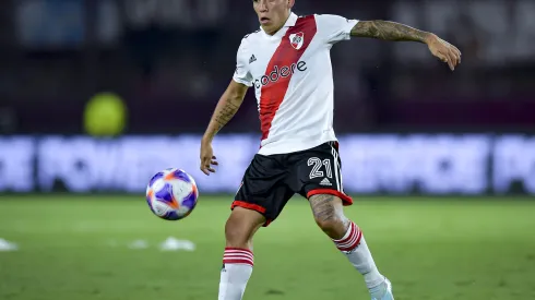Esequiel Barco, uno de los titulares contra Defensa y Justicia.