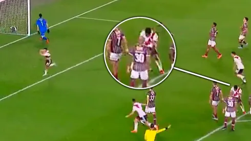 No se vio: el VIDEO de Borja gritándole el gol en la cara a Felipe Melo