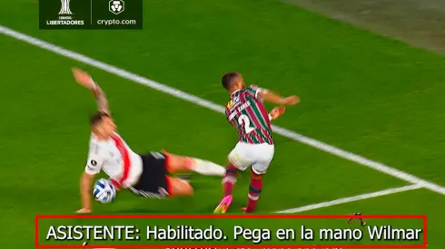 El audio del VAR de la polémica que reclamó todo Fluminense ante River