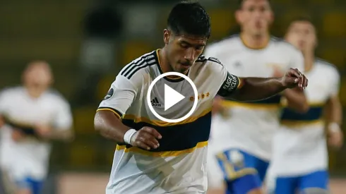 Santiago Gauna, mediocampista que Boca posee en la Copa Libertadores Sub 20.
