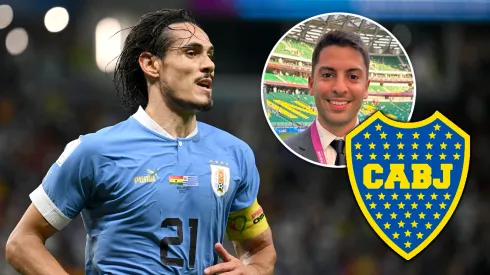 Con una lluvia de tuits, Gastón Edul dio detalles de las negociaciones de Cavani con Boca: "Insisto"