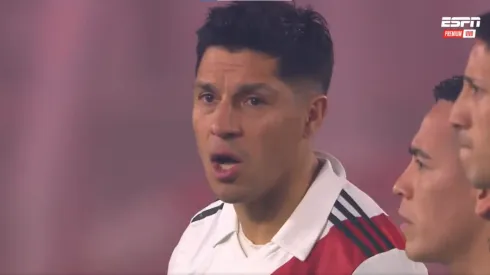 No se vio: la frase de Enzo Pérez a sus compañeros en pleno recibimiento de River