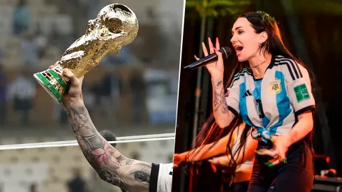 ¿La Joaqui confirmó su romance con un campeón del mundo con la Selección Argentina?