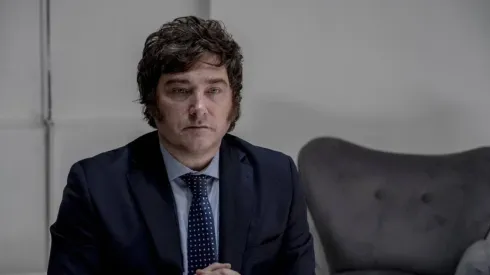 Javier Milei se postula como presidente.