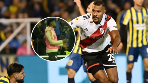 ASÍ reaccionó Borja al gol de Rondón tras el polémico posteo en redes (VIDEO)