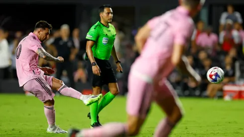 Lionel Messi debutó con un gol en el Inter de Miami.
