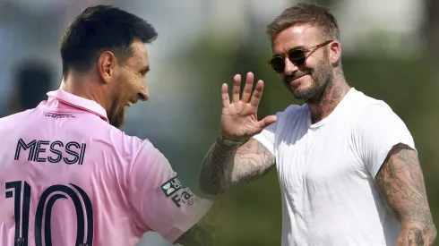 Así se enteró Beckham que Messi había aceptado la oferta de Inter Miami