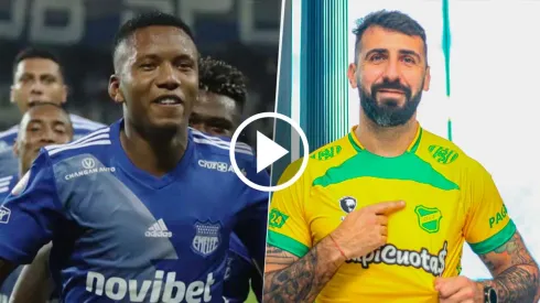 Emelec vs. Defensa por la Copa Sudamericana (Fotos: Prensa clubes).