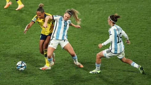 La Selección Argentina Femenina de Fútbol perdió 2 a 0 con Suecia y quedó eliminada del Mundial de Australia y Nueva Zelanda 2023. @Argentina
