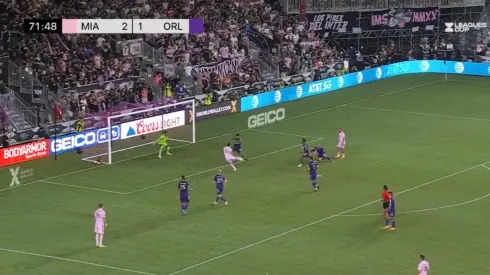 La gran resolución de Lionel Messi.