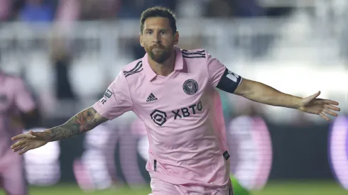 Es furor: el nuevo FESTEJO de gol de Messi en Inter Miami