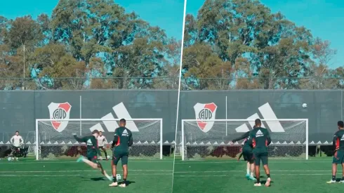 VIDEO | El gol de Colidio que volvió loco a los hinchas de River: "No chau"