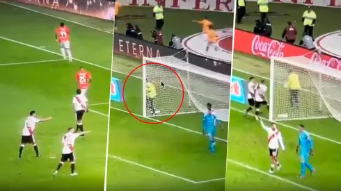 No se vio: le quisieron "embrujar" el arco a River y los jugadores reaccionaron (VIDEO)