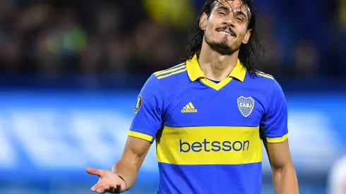 "¡Basta, pensá!": el reto de Cavani a un jugador de Boca en pleno partido ante Nacional