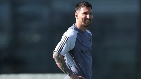 Los botines bien argentinos que Messi estrenó en el entrenamiento de Inter Miami