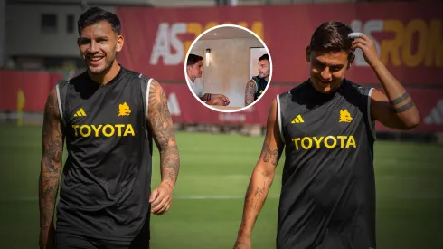 La foto de Paredes y Dybala en Roma que enloqueció al hincha de Boca