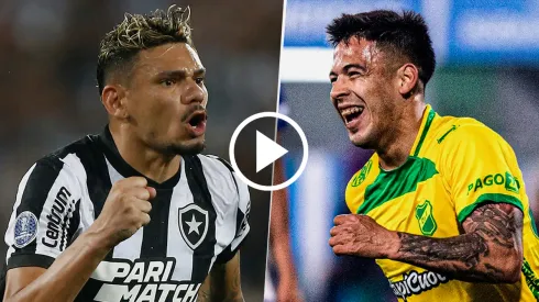 Botafogo vs. Defensa por la Copa Sudamericana.