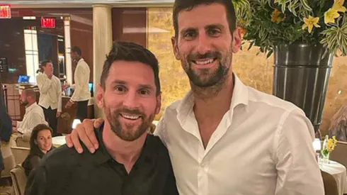 Djokovic reveló de qué habló con Messi en su más reciente encuentro