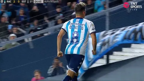 El festejo de Juan Fernando Quintero.