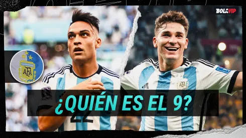 Los méritos de Julián y Lautaro para ser el 9 de la Selección