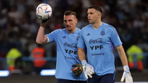 Dibu Martínez, referente de la Selección Argentina.