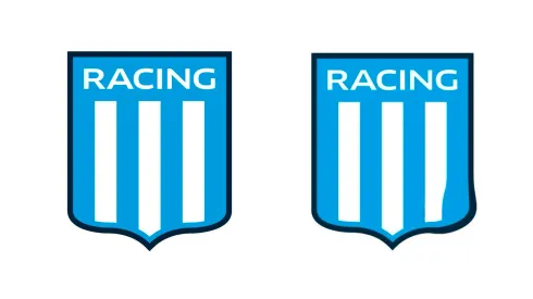 Racing contó la verdad del "error" de su escudo