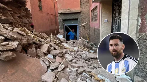 Está en todas: el posteo de Messi por el sismo en Marruecos
