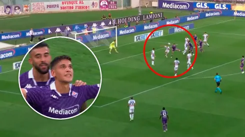 VIDEO | Martínez Quarta, de cabeza, puso el 2 a 1 para la Fiorentina