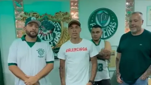 El jugador de Palmeiras que pidió perdón junto a la barra