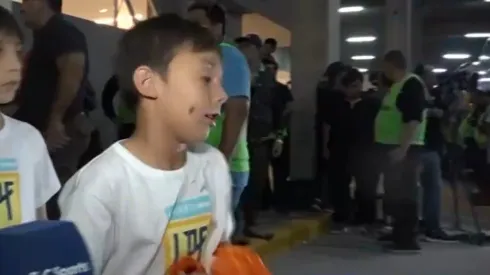 Una actitud para el aplauso del arquero de Boca.