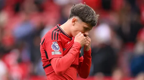 La sorpresiva historia de Garnacho tras la derrota del Manchester United: "Decepcionado"
