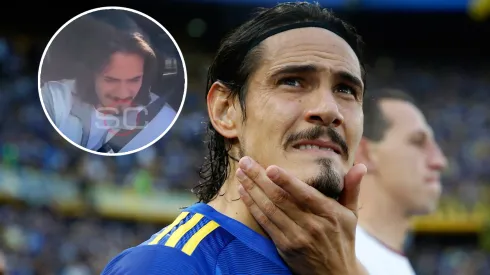 El comentario de un hincha de Boca que le devolvió la sonrisa a Cavani