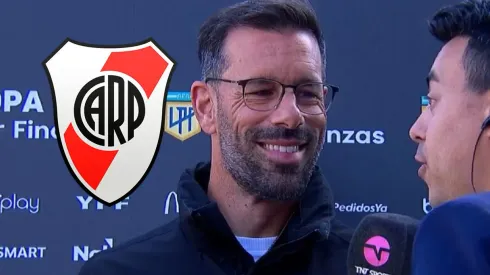 Van Nistelrooy visitó el River Camp tras presenciar el triunfo ante Boca