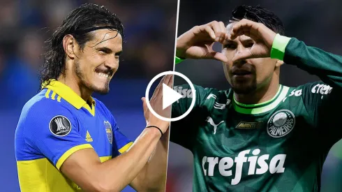 Palmeiras vs. Boca por la Copa Libertadores.