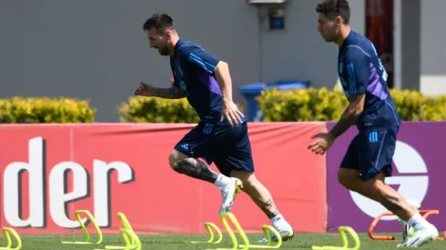 La imagen de Messi en el entrenamiento de la Selección que ilusionó a todos