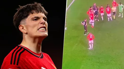 El argentino fue clave para que Manchester United se quedará con los tres puntos ante Copenhague