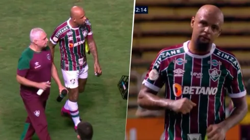 El defensor y capitán de Fluminense aseguró que sintió un pinchazo en su muslo izquierdo. Su participación en la final es duda.