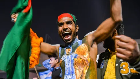 Hincha de Argentina en Bangladesh
