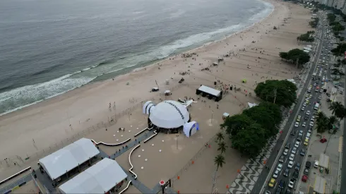 Las playas de Brasil, escenario de los serios incidentes.
