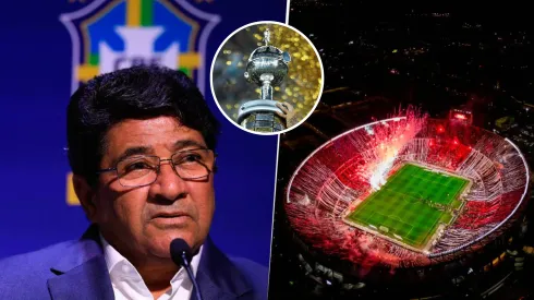La CBF atenta contra la chance de que la Final de la Copa Libertadores 2024 se juegue en River Plate con su propuesta para que se dispute en Estados Unidos. Getty Images.
