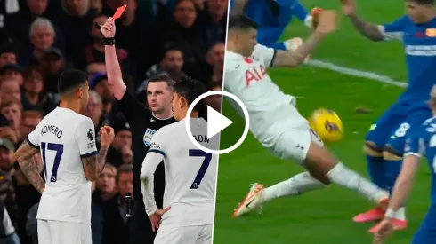 La violenta patada de Cuti a Enzo.
