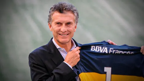 Mauricio Macri se presenta a competir en las elecciones de Boca.
