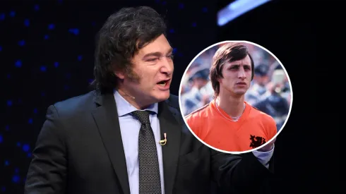 Milei recordó a Cruyff en el debate presidencial.
