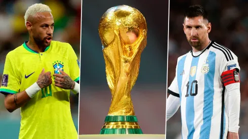 Neymar y Messi empujan a sus países hacia el Mundial 2026.
