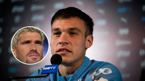 El futbolista uruguayo no se refirió al cruce con De Paul, pero sus seguidores sí.