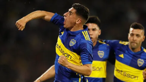 Miguel Merentiel, el gran goleador de Boca en el 2023.
