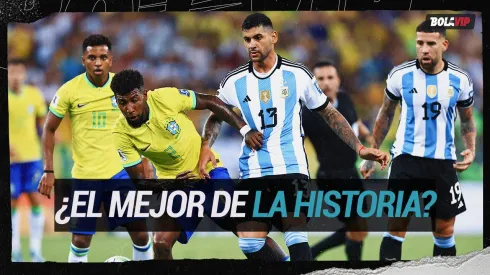 El Cuti Romero, plena seguridad en la defensa argentina.