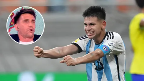 Pablo Mouche cree que Echeverri no tiene el perfil del futbolista que buscan en Europa.
